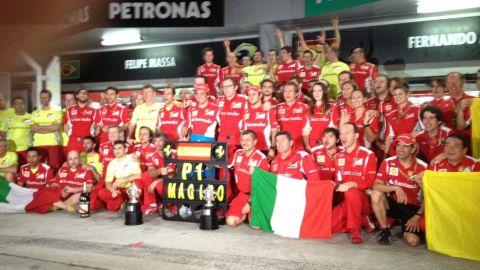 Ferrari en Sepang