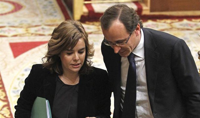 Alfonso Alonso está orgulloso de ser un 'sorayo' Alfonso Alonso está orgulloso de ser un 'sorayo'