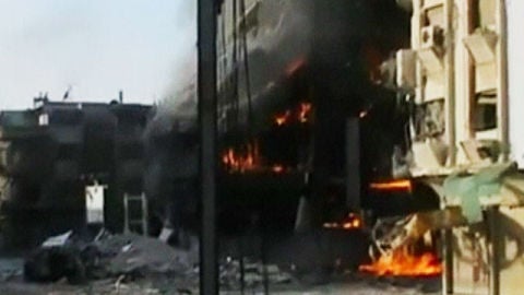 Los ataques contin&uacute;an a s&oacute;lo 24 horas del inicio del alto al fuego acordado.