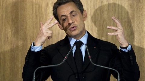 El presidente franc&eacute;s y candidato a la reelecci&oacute;n, Nicol&aacute;s Sarkozy