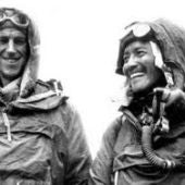 Edmund Hillary y el Sherpa Tenzing Norgay 