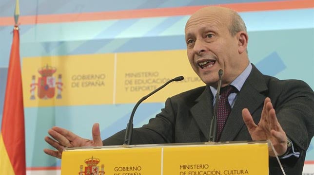 Wert: ‘Las medidas de educación van encamindad a que las CCAA puedan cumplir sus objetivos de reducción de déficit’ Wert: ‘Las medidas de educación van encamindad a que las CCAA puedan cumplir sus objetivos de reducción de déficit’