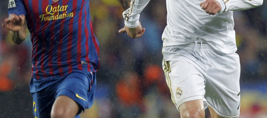 Cristiano frente a Alves Cristiano frente a Alves