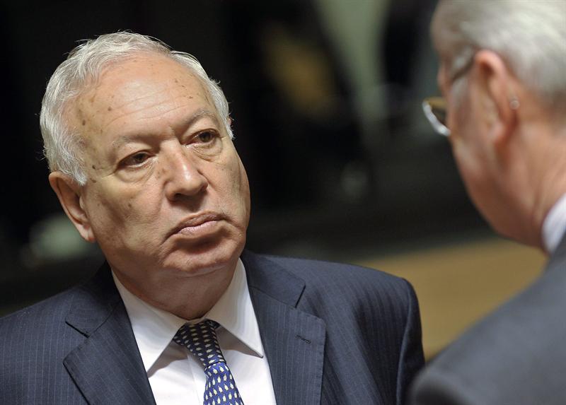 José Manuel García-Margallo reconoce la enorme preocupación del gobierno por la imputación de la Infanta José Manuel García-Margallo reconoce la enorme preocupación del gobierno por la imputación de la Infanta