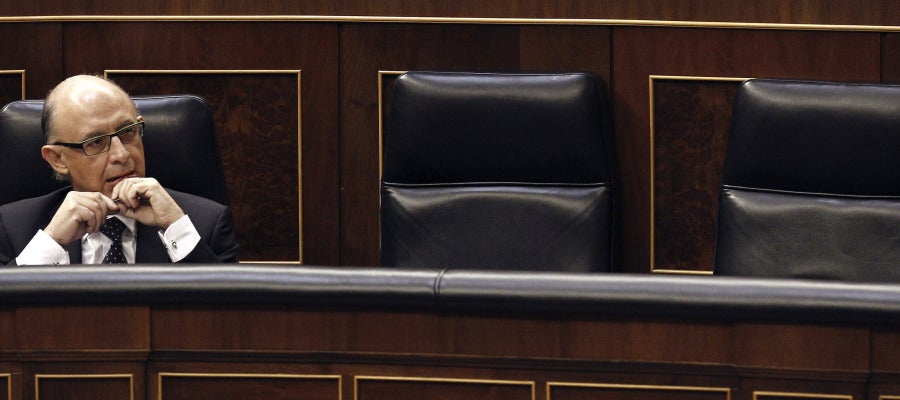 El ministro de Hacienda ha explicado las cuentas ante el Congreso sin lograr el apoyo buscado. El ministro de Hacienda ha explicado las cuentas ante el Congreso sin lograr el apoyo buscado.