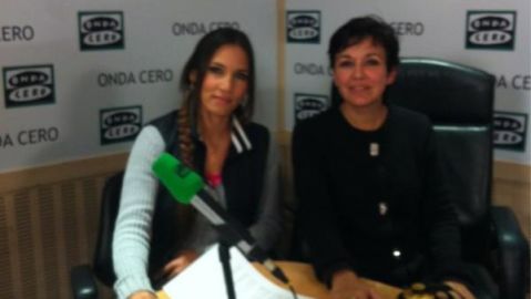 India Mart&iacute;nez e Isabel Gemio