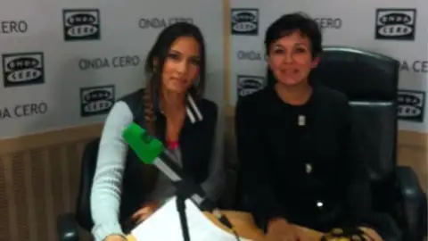 India Martínez e Isabel Gemio India Martínez e Isabel Gemio