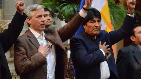 Evo Morales, presidente de Bolivia