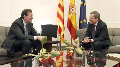 Mariano Rajoy se reúne con Mario Draghi Mariano Rajoy se reúne con Mario Draghi