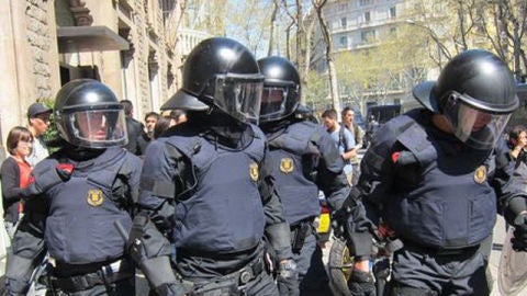 Polic&iacute;a en Barcelona