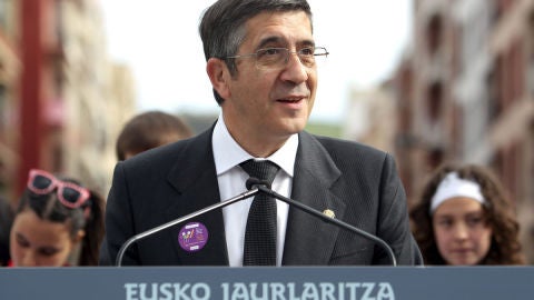 El lehendakari Patxi L&oacute;pez