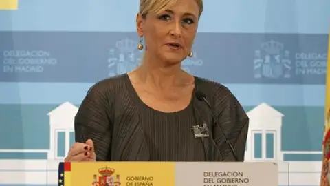 Cristina Cifuentes, delegada del Gobierno en Madrid Cristina Cifuentes, delegada del Gobierno en Madrid