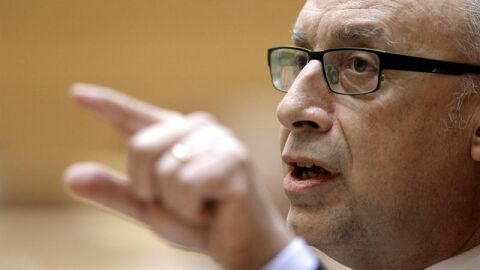  El Ministro de Hacienda, Crist&oacute;bal Montoro