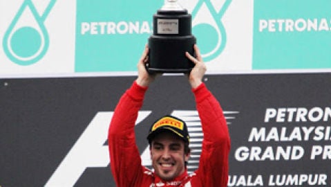 Fernando Alonso (M&oacute;dulo blanco)