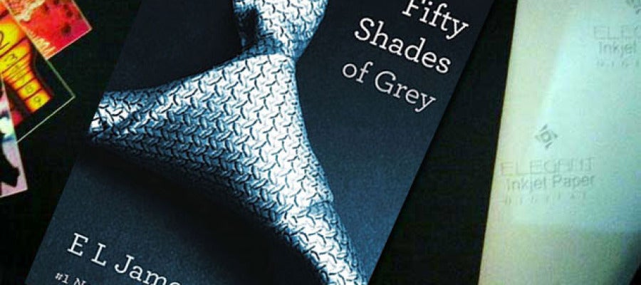 Portada de 'Fifty shades of Grey' Portada de 'Fifty shades of Grey'