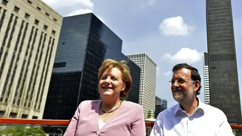 Mariano Rajoy, y la canciller alemana, Angela Merkel Mariano Rajoy, y la canciller alemana, Angela Merkel