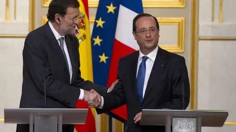 Mariano Rajoy y François Hollande Mariano Rajoy y François Hollande