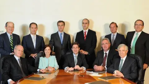 Foto de familia del consejo de administración de Bankia Foto de familia del consejo de administración de Bankia