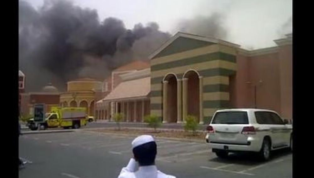 Incendio en Doha