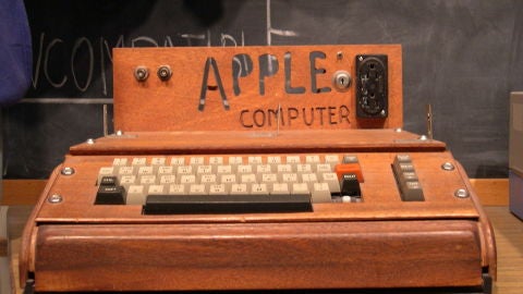 Ordenador Apple I de Steve Jobs y Wozniak