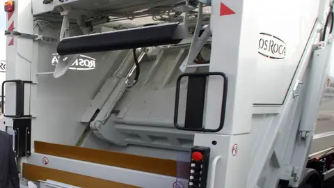 Camión de recogida de basura Camión de recogida de basura