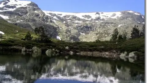 Perspectiva de la Sierra de Guadarrama. Perspectiva de la Sierra de Guadarrama.
