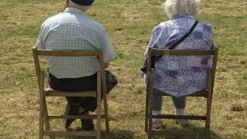 Pareja de ancianos Pareja de ancianos