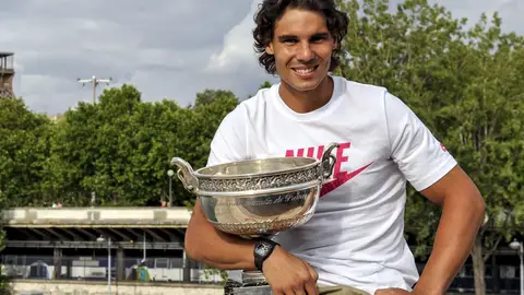 Rafa Nadal con su reloj RM 027 Tourbillon Rafa Nadal con su reloj RM 027 Tourbillon