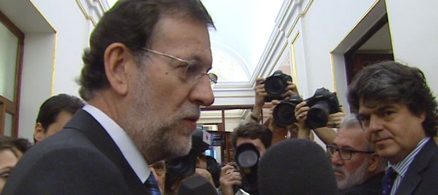Mariano Rajoy en el Congreso Mariano Rajoy en el Congreso