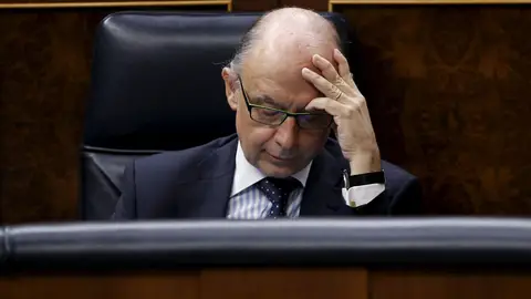Cristóbal Montoro en el Congreso de los Diputados Cristóbal Montoro en el Congreso de los Diputados