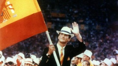 El Pr&iacute;ncipe Felipe en Barcelona'92