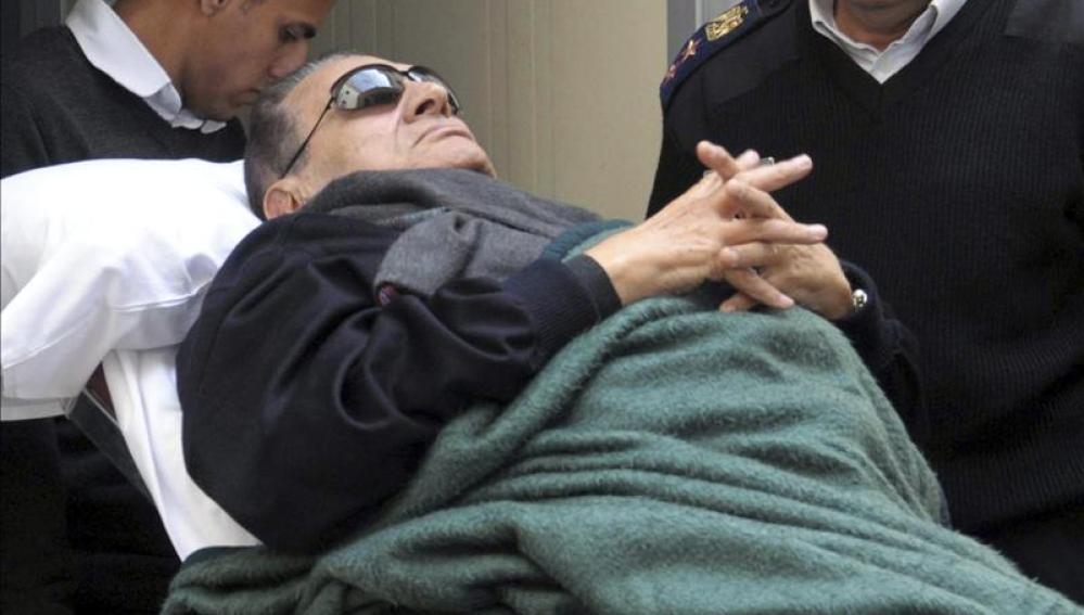 El expresidente egipcio Hosni Mubarak 