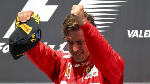 Fernando no pudo contener la emoci&oacute;n