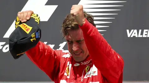 Fernando no pudo contener la emoción Fernando no pudo contener la emoción