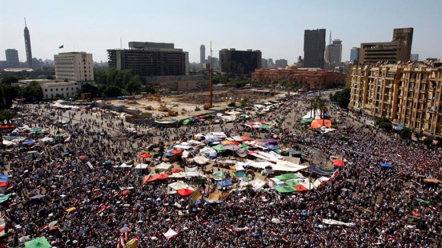 La cairota plaza Tahrir estalla de j&uacute;bilo ante la victoria de Mursi