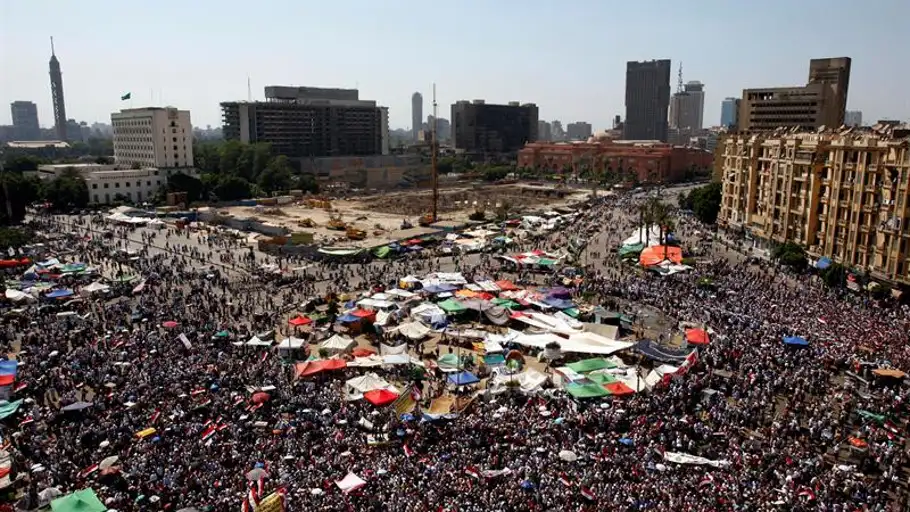 La cairota plaza Tahrir estalla de júbilo ante la victoria de Mursi La cairota plaza Tahrir estalla de júbilo ante la victoria de Mursi