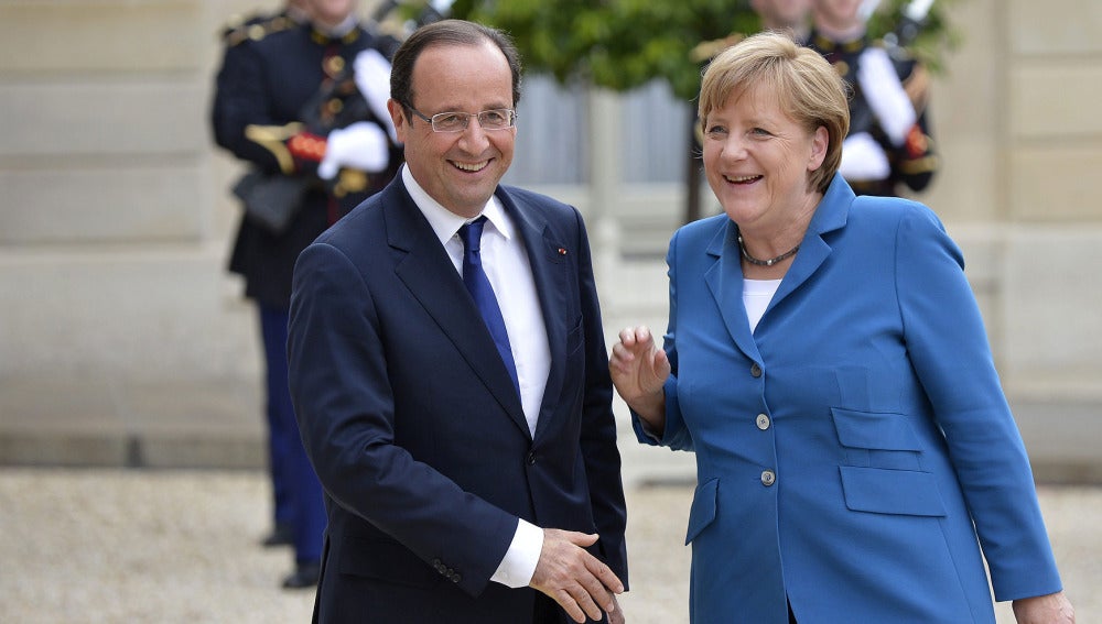 Hollande y Merkel acercan posturas antes de la cumbre