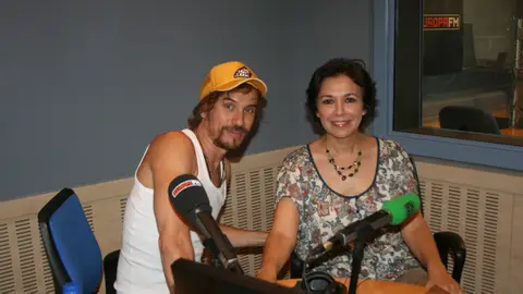 Macaco con Isabel Gemio Macaco con Isabel Gemio