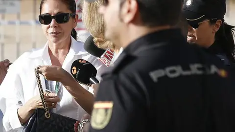 Isabel Pantoja a su llegada al juzgado Isabel Pantoja a su llegada al juzgado