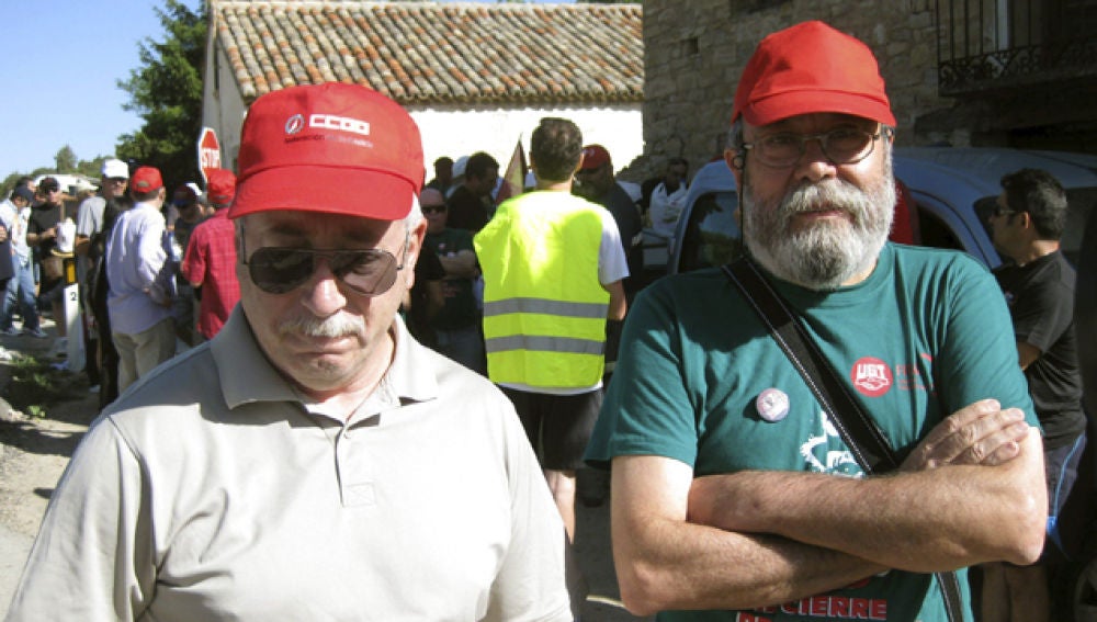 Toxo y Méndez muestran su "solidaridad" con los mineros y se unen a la marcha