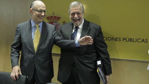 Crist&oacute;bal Montoro y Antonio Beteta
