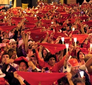 Pobre de mí despide San Fermin 2012 Pobre de mí despide San Fermin 2012