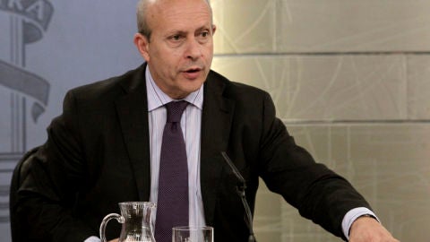 Jos&eacute; Ignacio Wert, ministro de Educaci&oacute;n