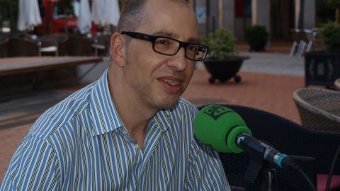 Jesus Alvarez en la entrevista a Federica Martinon