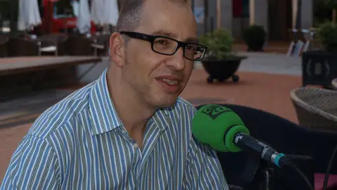 Jesus Alvarez en la entrevista a Federica Martinon Jesus Alvarez en la entrevista a Federica Martinon