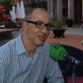 Jesus Alvarez en la entrevista a Federica Martinon