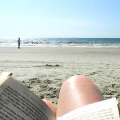 Libros en la playa