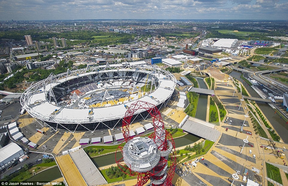 El estadio olímpico de Londres, el primero desmontable del mundo El estadio olímpico de Londres, el primero desmontable del mundo