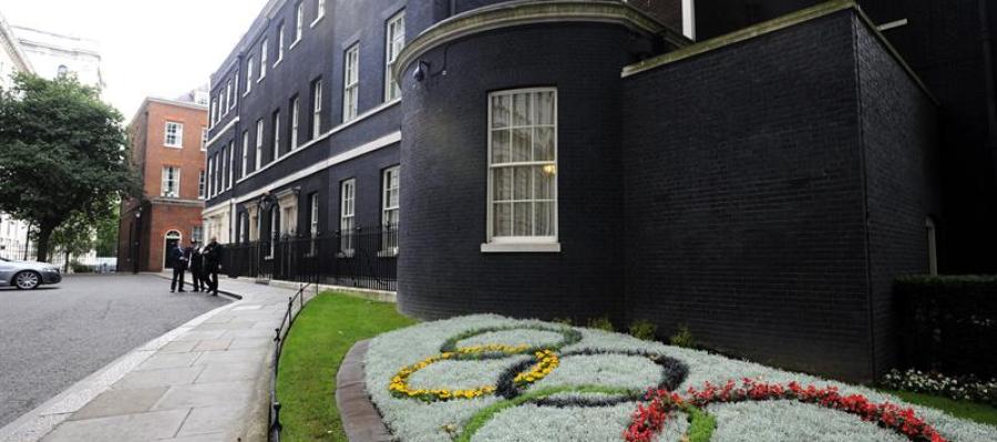 Las calles de Londres se preparan para la cita olímpica Las calles de Londres se preparan para la cita olímpica