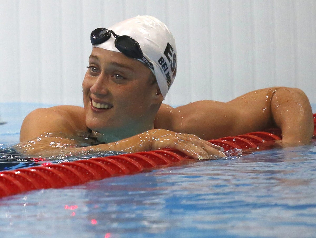 Mireia Belmonte se mete en la final de 200 metros mariposa Mireia Belmonte se mete en la final de 200 metros mariposa